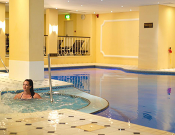Indoor pool at the Grand Hotel